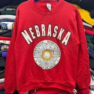 Sz S Vintage 1990s University of Nebraska Cornhusker sweatshirt Crewneck